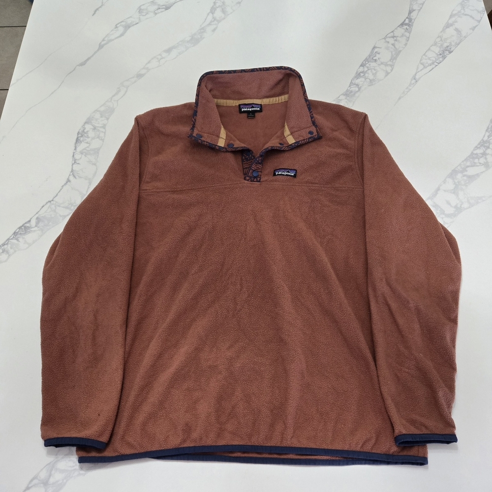 Mens Patagonia Synchilla Aztec Fleece Quarter Snap
